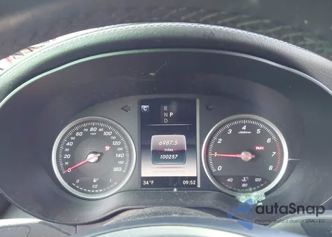 2017 Mercedes-Benz Glc 300 Coupe 4Matic z USA, uszkodzony, nr VIN WDC0J4KB7HF275323